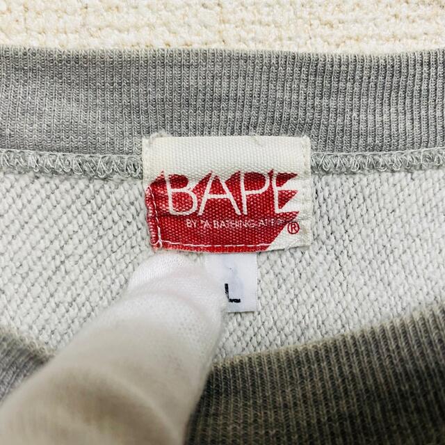 A BATHING APE(アベイシングエイプ)の激レア　裏原　2007年製　コピーライト　 APE×DCコラボスウェット メンズのトップス(スウェット)の商品写真