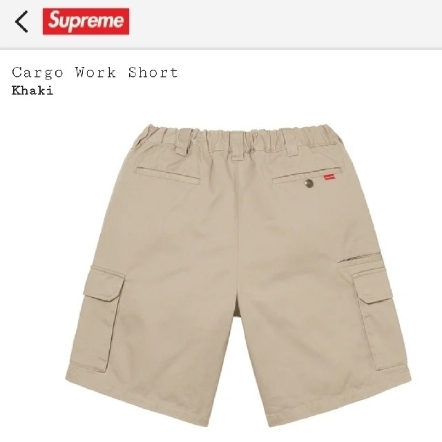 ⭐Supreme 22SS Cargo Work Short⭐サイズ32 新品-