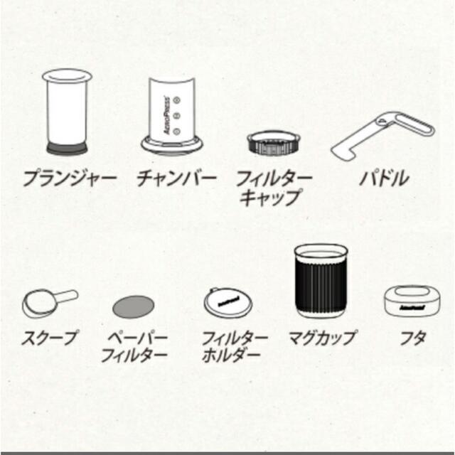 小川珈琲(オガワコーヒー)のエアロプレスゴー スマホ/家電/カメラの調理家電(コーヒーメーカー)の商品写真