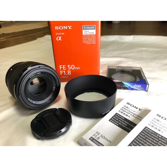 【美品】SONY FE 50mm F1.8 Ｅマウント 単焦点レンズSONY