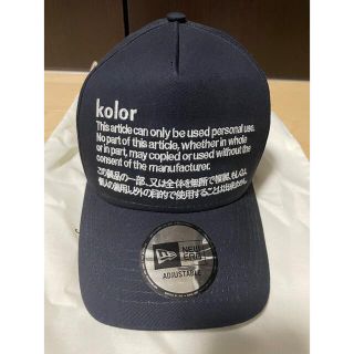 カラー(kolor)のkolor cap(キャップ)