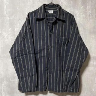 スティーブンアラン(steven alan)のSteven Alan  C/S NEP BOX SHIRT シルク ストライプ(シャツ)