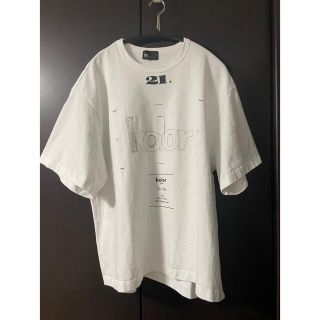 カラー(kolor)のkolor カットソー(Tシャツ/カットソー(半袖/袖なし))