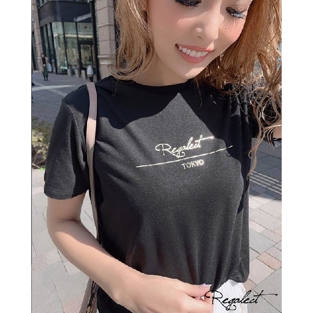 Rady(レディー)のRegalectロゴT♡ダーリッチdarichエミリアウィズEmiria wiz レディースのトップス(Tシャツ(半袖/袖なし))の商品写真