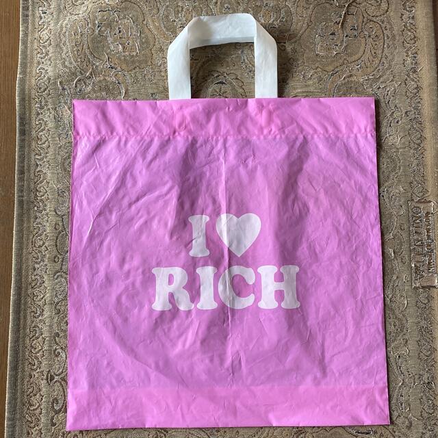 rich(リッチ)のI ♡RICH ショッパー レディースのバッグ(ショップ袋)の商品写真