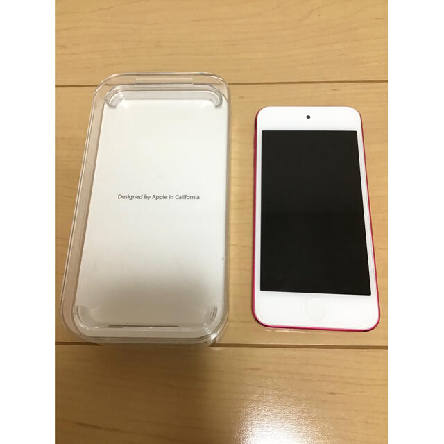 ipod touch 第6世代 ピンク Apple 16gb イヤホンあり - ポータブル