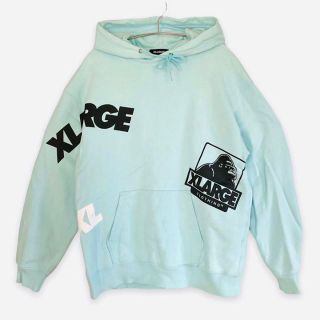 エクストララージ(XLARGE)のX-LARGE エクストララージ 袖ロゴ デザイン スウェット パーカー L(パーカー)