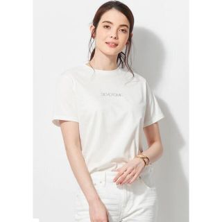 ニジュウサンク(23区)の☆美品☆23区【洗える】ALBINIプリントTシャツ Tシャツ(Tシャツ(半袖/袖なし))