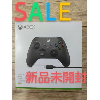 マイクロソフト(Microsoft)の[新品未開封]Xbox ワイヤレス コントローラー + USB-C ケーブル(家庭用ゲーム機本体)