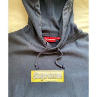 シュプリーム(Supreme)のSupreme Bling Box Logo Hooded M size(パーカー)