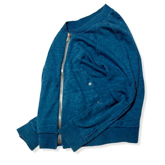 Paul Smith ターコイズブルー カーディガン サイズL 金ジップ