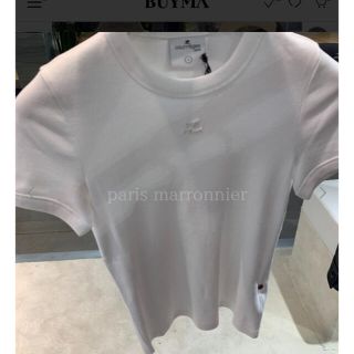 クレージュ(Courreges)のクレージュ　Tシャツ　今期購入　未使用(Tシャツ(半袖/袖なし))