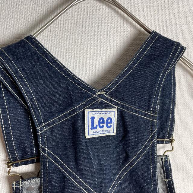 Lee(リー)の【Lee】デニム サロペット ジャンパースカート インディゴブルー　古着　M レディースのパンツ(サロペット/オーバーオール)の商品写真