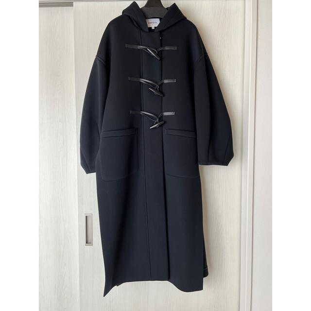オシャレ 美品 ENFOLD エンフォルド ボンディング ダッフルコート 36