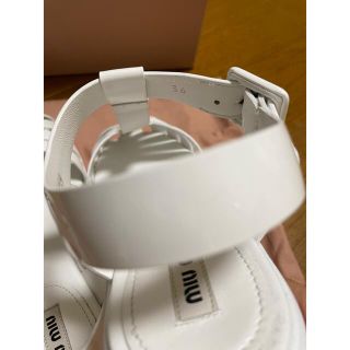 miumiu - 大幅値下!新品未使用 ミュウミュウ グルカサンダル サイズ36