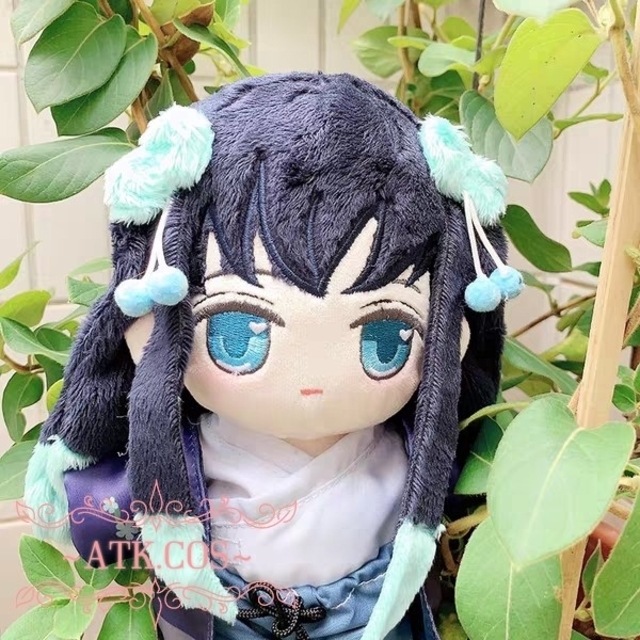 P⑨3 鬼滅の刃 人形 霧柱 ぬいぐるみ 無一郎 着せ替え 20cm プレゼント