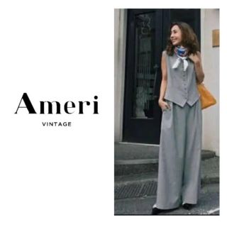 アメリヴィンテージ(Ameri VINTAGE)の美品 アメリ オールインワン ベスト ジレ アメリビンテージ(オールインワン)