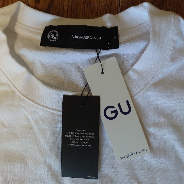 GU(ジーユー)の新品 最終値下 GU×アンダーカバー ビッグT 5分袖 オンライン特別商品 EC メンズのトップス(Tシャツ/カットソー(半袖/袖なし))の商品写真