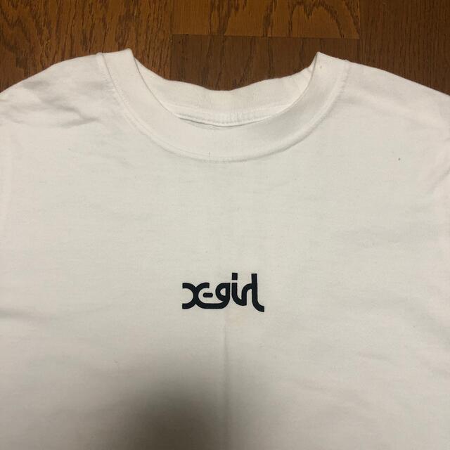 X-girl(エックスガール)のエックスガール Tシャツ　サイズ2 レディースのトップス(Tシャツ(半袖/袖なし))の商品写真