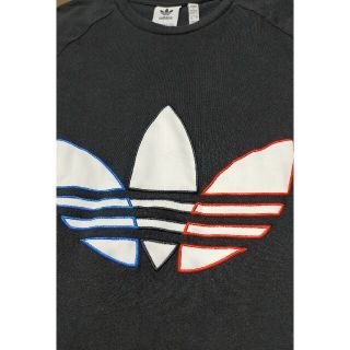 アディダス(adidas)の☆ATS-867 アディダス アディカラー Tシャツ 黒 L(Tシャツ/カットソー(半袖/袖なし))