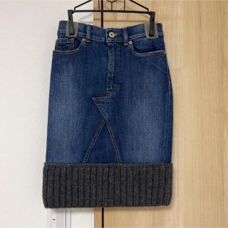 ドルチェ&ガッバーナ(DOLCE&GABBANA) デニムスカート ひざ丈スカートの ドルチェ&ガッバーナ(DOLCE&GABBANA) デニムスカート ひざ丈スカートの