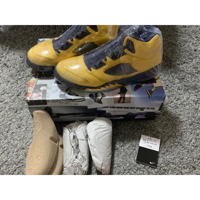 NIKE AIR JORDAN 5  AMARILLO ミシガン