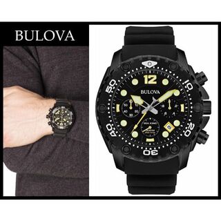ブローバ(Bulova)のHAL-K様専用 定価9万 新品 ブローバ シーキング クロノグラフ 腕時計(腕時計(アナログ))