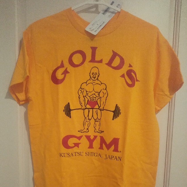 新品タグ付き GOLD’S GYM　ゴールドジムTシャツ メンズのトップス(Tシャツ/カットソー(半袖/袖なし))の商品写真