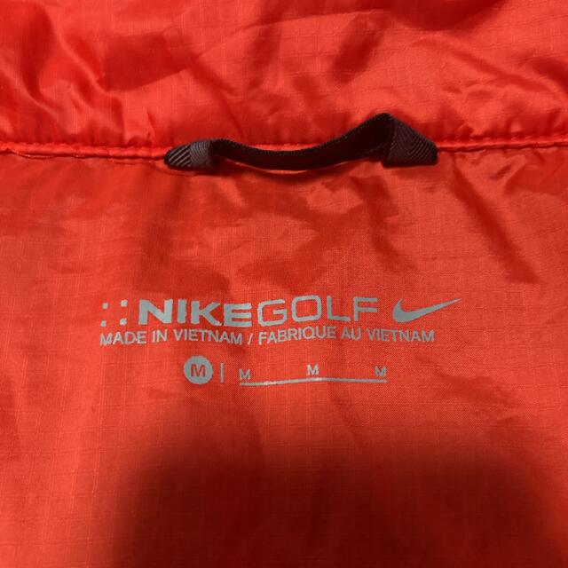 NIKE(ナイキ)のNIKE GOLF 半袖ナイロンウェア　M レッド スポーツ/アウトドアのゴルフ(ウエア)の商品写真