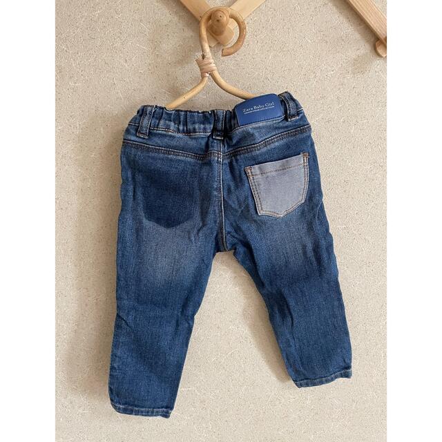 ZARA KIDS(ザラキッズ)のZARA BabyGirl デニム キッズ/ベビー/マタニティのベビー服(~85cm)(パンツ)の商品写真