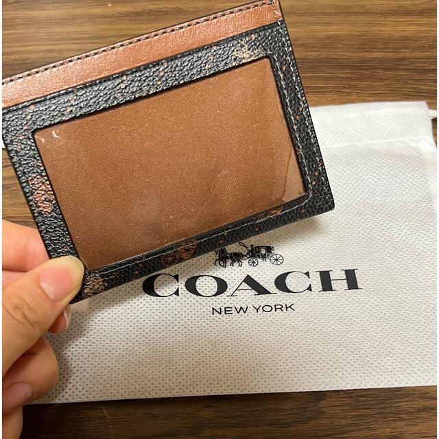 COACH(コーチ)のCOACH   カードケース　定期入れ レディースのファッション小物(名刺入れ/定期入れ)の商品写真