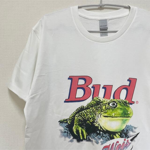 90s ビンテージ Budweiser バドワイザー カエル 企業 Tシャツ 総合1位