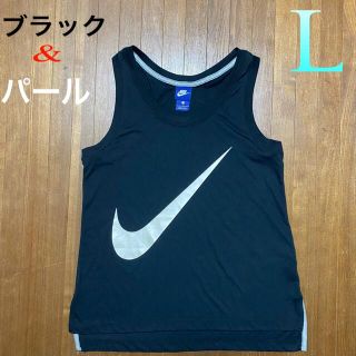 ナイキ(NIKE)のNike 人気ビッグロゴ　タンクトップ　(L)ブラック(Tシャツ/カットソー(半袖/袖なし))