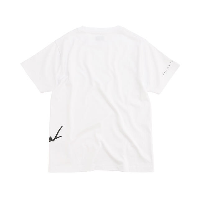 【売却済み】1点限り　wtw サイドロゴ  白色Tシャツ Lサイズ 1