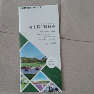 東急不動産　株主優待券(その他)