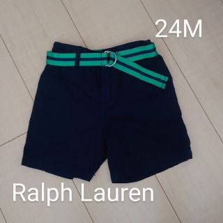 ラルフローレン(Ralph Lauren)の【☆再値下げ☆】ラルフローレン　24M（90）　ベルト付きショートパンツ(パンツ/スパッツ)