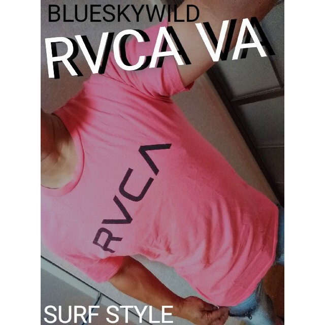 RVUA VA VINTAGE PINK 気分はローカルサーファールーカTシャツ メンズのトップス(Tシャツ/カットソー(半袖/袖なし))の商品写真