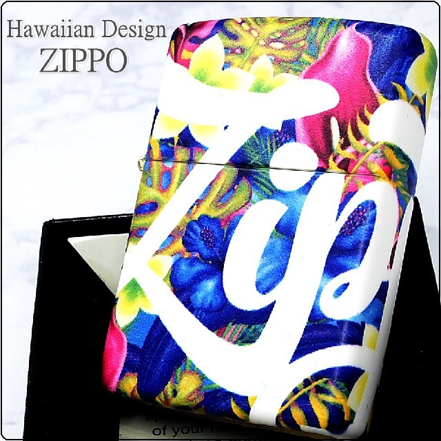 新品 ZIPPO ５面カラー ハワイアン ビックジッポロゴ ジッポ ライター