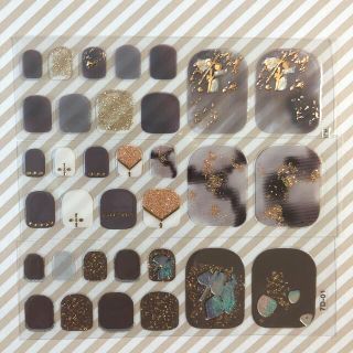 フットネイルシール♡３回分(ネイル用品)