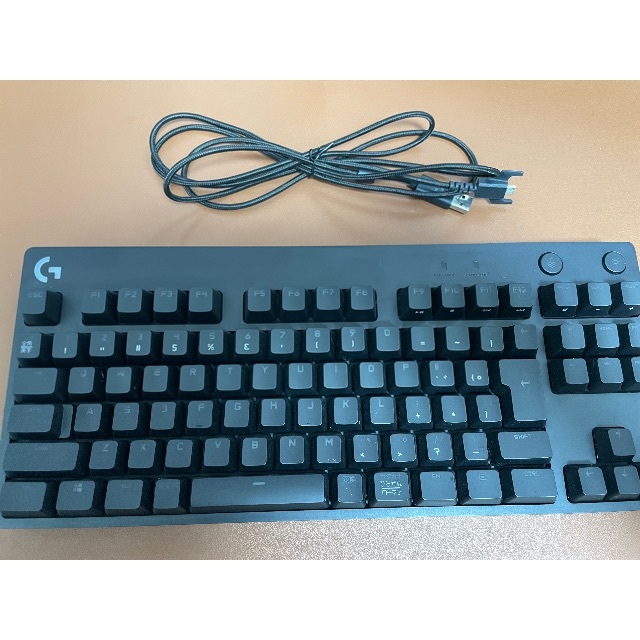 テンキーレスLogicool G PRO X ゲーミングキーボード 限定キートップ付