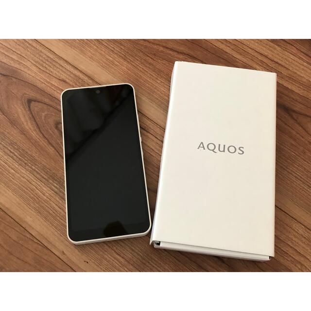 スマートフォン/携帯電話AQUOS wish SH-M20 美品　数時間使用