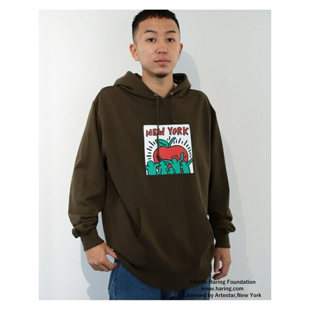 【OLIVE】BEAMS T / KEITH HARING パーカ