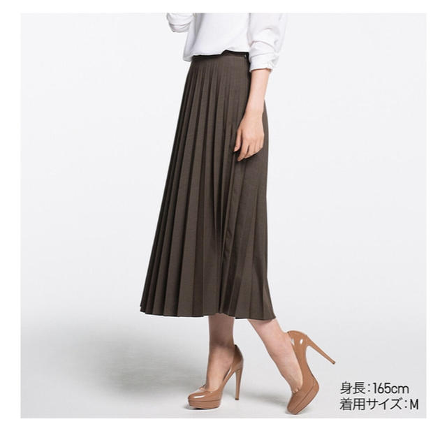 UNIQLO(ユニクロ)のユニクロ♡プリーツミディスカート レディースのスカート(その他)の商品写真