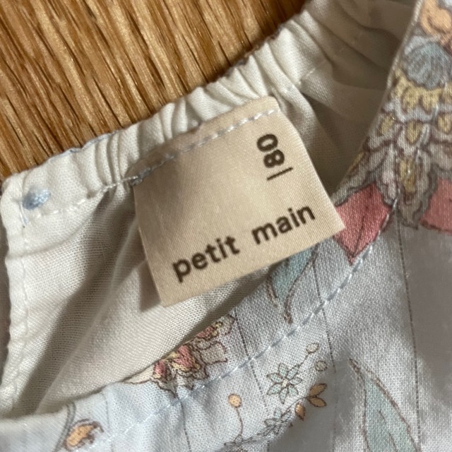 petit main(プティマイン)のpetit main ワンピース　80 キッズ/ベビー/マタニティのベビー服(~85cm)(ワンピース)の商品写真