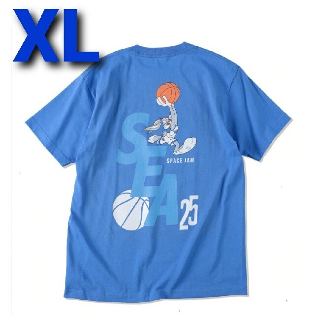 WDS SPACE JAM TEE BLUE XL