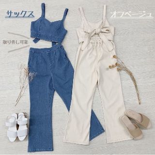 アベイル(Avail)のAvail　ﾁｭﾗｯﾃ　4way デニムサロペット(サロペット/オーバーオール)