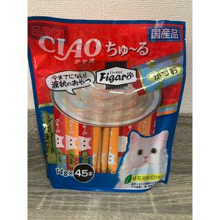 イナバペットフード(いなばペットフード)のFigaro チャオ 猫用おやつ シーフードバラエティ 14g×45本入(ペットフード)