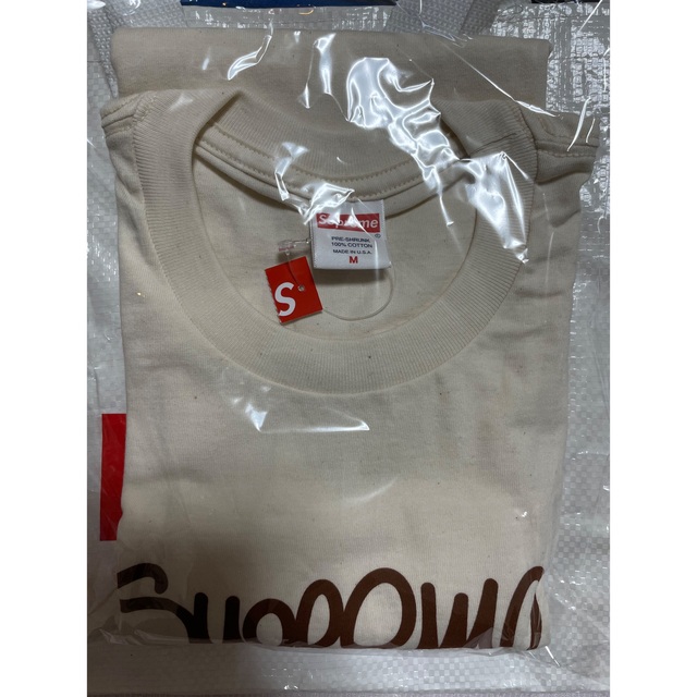 Supreme Handstyle Tee "Natural" Lサイズ