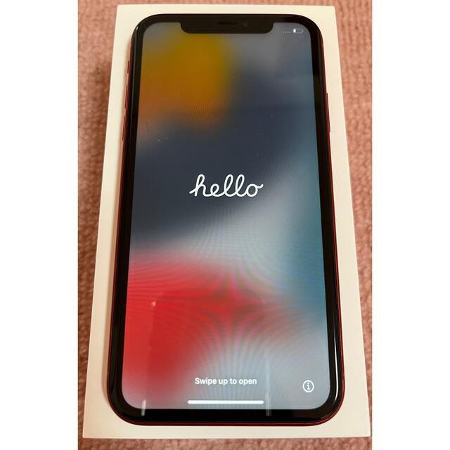 iPhone11 128GB REDスマートフォン本体