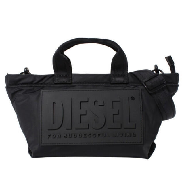 DIESEL - ☆新品 ディーゼル ブラック ロゴ 2way トートバッグ 